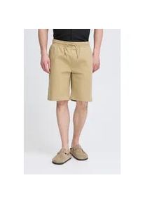 Shorts Blend "BHMARCO REG PULL ON SHORTS", Herren, Gr. L, N-Gr, cornstalk, Web, Obermaterial: 98% Baumwolle, 2% Elasthan, unifarben, regular fit, Hosen Shorts
