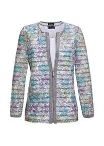 2-in-1-Shirt GOLDNER "Kurzgr&ouml;&szlig;e Hautschmeichelndes Shirt-Set", Damen, Gr. 20, rosa (mintt&uuml;rkis, ros&eacute;, gemustert), Obermaterial: 90% Polyester PES. 7% Viskose CV. 3% Elasthan EL., Sonstiges, Shirts 2-in-1 Shirt, Jedes Teil ein Unikat