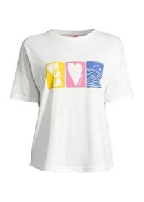 T-Shirt SALZHAUT "Shirt ORSL&Auml;NGS", Damen, Gr. XS, wei&szlig; (sanftes wei&szlig;), Obermaterial: 100% Baumwolle CO., Shirts T-Shirt