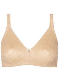 Minimizer-BH LISCA "Minimizer ohne B&uuml;gel Jane", Damen, Gr. 85, Cup F, beige, Stoff, Obermaterial: 79% Polyester PES. 14% Polyamid PA. 7% Elasthan EL., BHs Minimizer-BH