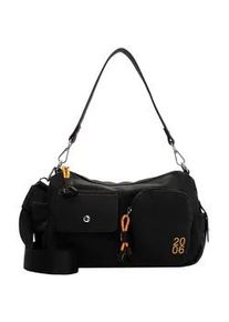 Emily & Noah Beuteltasche EMILY & NOAH "Beutel E&N Joeline", Damen, Gr. B/H/T: 27cm x 18cm x 10cm 0, schwarz (schwarz 100), Polyurethan, Taschen Beuteltasche