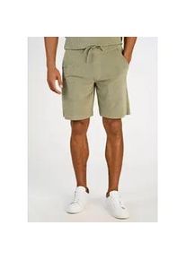 Shorts LINDBERGH "Freizeitshorts Relaxed Fit", Herren, Gr. XL, dusty olive, Obermaterial: 80% Baumwolle, 20% Polyester, unifarben, relaxed fit, Hosen Shorts