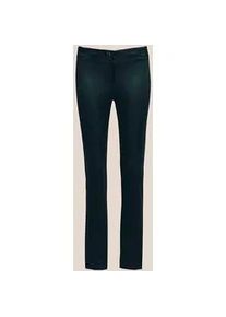 Madeleine Mode Stoffhose MADELEINE "Hose Schlanke Stretch-Hose mit Vichy-Karo", Damen, Gr. 48, N + K Gr, blau (marine), Obermaterial: 74% Viskose CV. 23% Polyamid PA. 3% Elasthan EL., Hosen Stoffhose