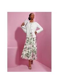 CR&Eacute;ATION L Jeansblazer CREATION L "Lyocell-Baumwoll-Mix-Blazer", Herren, Gr. 50, ecru, 56% Baumwolle, 19% Polyester, 14% Lyocell, 10% Viskose, 1% Elasthan, Blazer