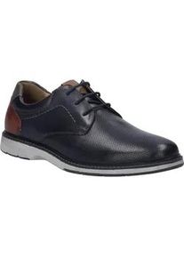 Schn&uuml;rschuh Josef Seibel "Stuart 02, ocean-multi", Herren, Gr. 44, blau (ocean, multi), Obermaterial: 100% Rindsleder Leather cow., Schuhe Schn&uuml;rschuh