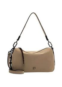 Umh&auml;ngetasche SURI FREY "Umh&auml;ngetasche SFY Sammy", Damen, Gr. B/H/T: 32cm x 20cm x 10cm 0, grau (taupe 900), Polyurethan, Taschen Umh&auml;ngetasche