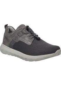 Sneaker Josef Seibel "Cameron 12, asphalt", Herren, Gr. 45, grau (asphalt), Obermaterial: 80% Rindsleder Leather cow. 20% Textilmaterial TEXMAT., Schuhe Sneaker