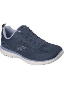 Sneaker Skechers "SUMMITS", Damen, Gr. 36, navy, Textil, Schuhe Sneaker, Schn&uuml;rschuh, Freizeitschuh, Halbschuh mit Memory Foam