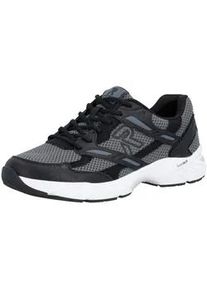 Sneaker Rieker SPORT, Herren, Gr. 41, schwarz, grau, Lederimitat, Textil, Schuhe Sneaker, Freizeitsneaker, Halbschuh, Ugly-Schn&uuml;rer in bequemer Form