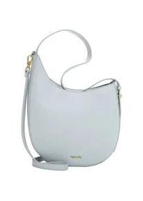 Beuteltasche Tamaris "Beutel TAS Kathi", Damen, Gr. B/H/T: 28cm x 32cm x 5cm 0, blau (lightblau 530), Polyurethan, Taschen Beuteltasche