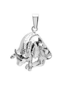 Kettenanh&auml;nger OSTSEE-SCHMUCK "- Tierkreiszeichen Stier - Silber 925/000 -" Gr. 26, silber (silber 925, silberfarben, wei&szlig;), Schmuckanh&auml;nger, Damen, Silber 925 (Sterlingsilber), Kettenanh&auml;nger