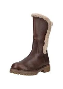 Stiefel BAGATT "BAGATT Stiefel Lederimitat", Damen, Gr. 38, braun, beige, Lederimitat, Schuhe Stiefel