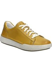 Sneaker Josef Seibel "Claire 01, mango", Damen, Gr. 39, orange (mango), Obermaterial: 100% Rindsleder Leather cow., Schuhe Sneaker