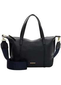 Emily & Noah Shopper EMILY & NOAH "Shopper E&N Julie", Damen, Gr. B/H/T: 38cm x 22cm x 14cm 0, blau (blau 500), Polyurethan, Taschen Shopper