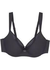 Minimizer-BH Triumph "True Shape Sensation T", Damen, Gr. 80, Cup E, ink gray, Jersey, Obermaterial: 72% Polyamid, 28% Elasthan, BHs Minimizer-BH, verkleinert die Brust optisch, gepolsterte Tr&auml;ger