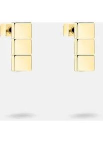 Paar Ohrh&auml;nger Liebeskind Berlin "Schmuck Geschenk Edelstahl Ohrringe Berlin Nights", gelbgoldfarben, Ohrringe, Damen, Edelstahl