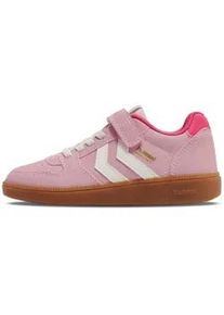 Sneaker Hummel "HANDBALL PERFEKT CL JR", Damen, Gr. 38, roseate spoonbill, Schuhe Sneaker, elastische Schn&uuml;rsenkel, leichtes Material, EVA-D&auml;mpfung