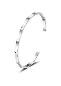Armreif AILORIA "Armreif ANGELINE", silber, Armb&auml;nder, Damen, Edelstahl, Armreif
