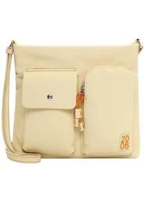 Emily & Noah Umh&auml;ngetasche EMILY & NOAH "Umh&auml;ngetasche E&N Joeline", Damen, Gr. B/H/T: 26cm x 26cm x 5cm 0, gelb (lightgelb 431), Polyurethan, Taschen Umh&auml;ngetasche