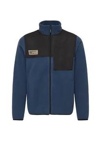 Fleecejacke Blend "Fleecejacke BHMas", Herren, Gr. 3XL, blau (marineblaus), Obermaterial: 100% Polyester PES., Jacken Fleecejacke