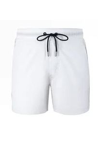 Badeshorts YEAZ "Badeshorts SEABEAT", Herren, Gr. L, US, wei&szlig;, Obermaterial: 92% Polyester PES. 8% Elasthan EL., Badehosen Badeshorts