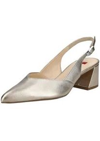 H&ouml;gl Slingpumps H&Ouml;GL "H&ouml;gl Pumps Leder", Damen, Gr. 40, bronze, Leder, Schuhe Slingpumps