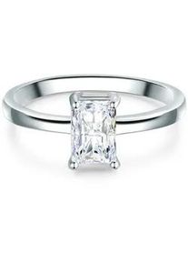 Solit&auml;rring TRILANI "TR724" Gr. 50, silber, Fingerringe, Damen, 50, Silber 925 (Sterlingsilber), mit Zirkonia im Brillant-Look
