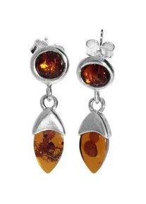 Paar Ohrh&auml;nger OSTSEE-SCHMUCK "- Talke - Silber 925/000 - Bernstein" Gr. 26, silber (silber 925, silberfarben, wei&szlig;), Ohrringe, Damen, Silber 925 (Sterlingsilber)