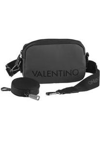 Umh&auml;ngetasche Valentino BAGS "DRAGONHAWK", Herren, Gr. B/H/T: 18cm x 12cm x 5cm, grigio, nero, Polyester, Taschen Umh&auml;ngetasche, Mini Bag mit kleinem T&auml;schchen, 2 tlg. und auff&auml;lligem Logoschriftzug