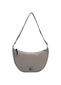 Beuteltasche SURI FREY "Beutel SFY Shiny", Damen, Gr. B/H/T: 41cm x 23cm x 13cm 0, grau (taupe 900), Polyurethan, Taschen Beuteltasche