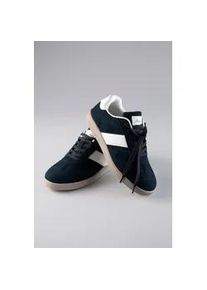 Sneaker ANISTON SHOES, Damen, Gr. 39, navy, wei&szlig;, Lederimitat, Schuhe Skaterschuh Sneaker low Retrosneaker, Freizeitschuh, Halbschuh, Schn&uuml;rschuh - NEUE KOLLEKTION