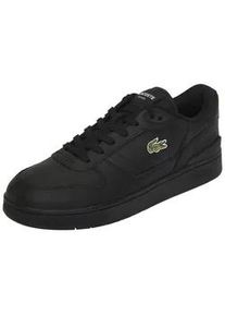 Sneaker Lacoste "Lacoste T-CLIP", Herren, Gr. 46, blk, blk, Leder, Schuhe Sneaker