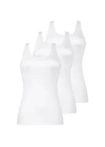 Achselhemd Nina von C. "3er Pack Damen Achselhemd Daily", Damen, Gr. 40, N-Gr, wei&szlig;, Obermaterial: 100% Baumwolle CO., Unterhemden
