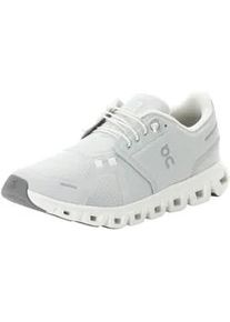 Sneaker On RUNNING "On RUNNING CLOUD 6", Damen, Gr. 38,5, glacier, wei&szlig;, Synthetik, Schuhe Sneaker