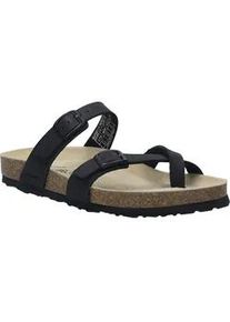 Sandale Josef Seibel "Hermine 13, schwarz", Damen, Gr. 39, schwarz, Obermaterial: 100% Rindsleder Leather cow., Schuhe Sandale