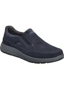 Slipper Josef Seibel "Giuseppe 09, indigo", Herren, Gr. 40, blau (indigo), Obermaterial: 100% Rindsleder Leather cow., Schuhe Slipper