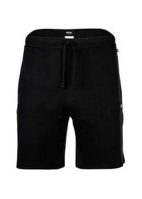 Shorts BOSS "Shorts Waffle Shorts", Herren, Gr. S, N-Gr, schwarz, Obermaterial: 60% Baumwolle CO. 40% Polyester PES., Hosen Shorts