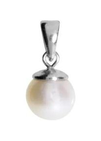 Kettenanh&auml;nger OSTSEE-SCHMUCK "- Ingrid 6 - Silber 925/000 - Zuchtperle" Gr. 13, silber (silber 925, silberfarben, wei&szlig;), Schmuckanh&auml;nger, Damen, Silber 925 (Sterlingsilber), Kettenanh&auml;nger