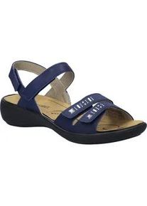 Sandale Josef Seibel "Ibiza 86, ocean", Damen, Gr. 39, blau (ocean), Obermaterial: 100% Rindsleder Leather cow., Schuhe Sandale
