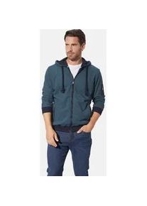 Kapuzensweatjacke Babista "Sweatjacke NOLIENZA", Herren, Gr. S, blau (dunkelblau), Obermaterial: 70% Baumwolle CO. 30% Polyester COOLMAX PES(Coolmax)., Sweatjacken