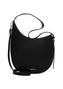 Beuteltasche Tamaris "Beutel TAS Kathi", Damen, Gr. B/H/T: 28cm x 32cm x 5cm 0, schwarz (schwarz 100), Polyurethan, Taschen Beuteltasche