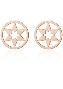 Paar Ohrh&auml;nger AILORIA "Ohrstecker AILORIA", gold (ros&eacute;gold), Ohrringe, Damen, Edelstahl