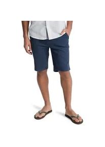 Bermudas Quiksilver "Union Straight 20", Herren, Gr. 28(XS), schwarz navy, Obermaterial: 99% Walkfrottier, 1% Elasthan;, Hosen Bermudas