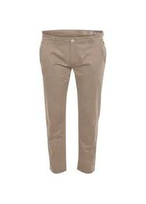 Chinohose Blend "Chinohose BHTromp", Herren, Gr. 44, L&auml;nge 32, beige (silber mink), Obermaterial: 98% Baumwolle CO. 2% Elasthan EL., Hosen Chinohose