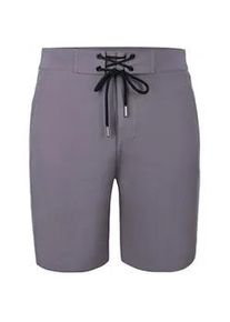 Badeshorts YEAZ "Badeshorts DAVEY", Herren, Gr. L, US, grau, Obermaterial: 92% Polyester PES. 8% Elasthan EL., Badehosen Badeshorts