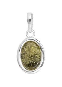 Kettenanh&auml;nger OSTSEE-SCHMUCK "- Erlana - Silber 925/000 - Bernstein" Gr. 30, silber (silber 925, silberfarben, wei&szlig;), Schmuckanh&auml;nger, Damen, Silber 925 (Sterlingsilber), Kettenanh&auml;nger