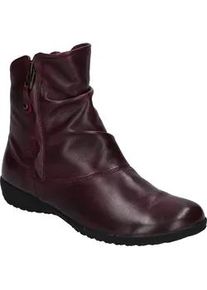 Stiefelette Josef Seibel "Naly 24, amarena", Damen, Gr. 37, rot (amarena), Obermaterial: 100% Rindsleder Leather cow., Schuhe Stiefelette