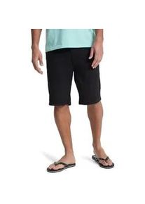 Bermudas Quiksilver "Union Straight 20", Herren, Gr. 30S, schwarz, Obermaterial: 99% Walkfrottier, 1% Elasthan;, Hosen Bermudas