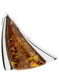 Kettenanh&auml;nger OSTSEE-SCHMUCK "- Gleiter-Imke 22 - Silber 925/000 - Bernstein" Gr. 22, silber (silber 925, silberfarben, wei&szlig;), Schmuckanh&auml;nger, Damen, Silber 925 (Sterlingsilber), Kettenanh&auml;nger