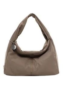 Beuteltasche SURI FREY "Beutel SFY Pauly", Damen, Gr. B/H/T: 38cm x 27cm x 13cm 0, grau (taupe 900), Polyester, Taschen Beuteltasche